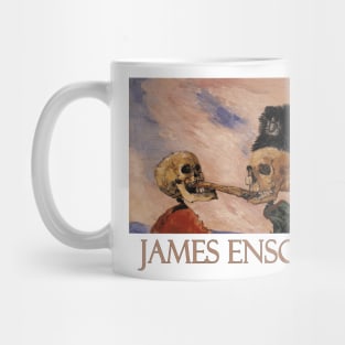 Skeletons Fighting Over a Pickled Herring (1891) by James Ensor Mug